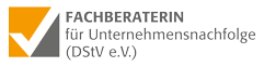 Logo Fachberaterin für Unternehmensnachfolge (DStV e.V.)